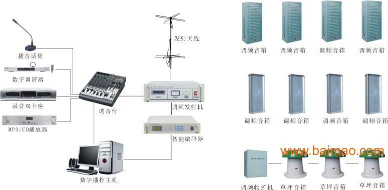 公园无线广播与广播影视设备销售 构建智慧景区的声态链接